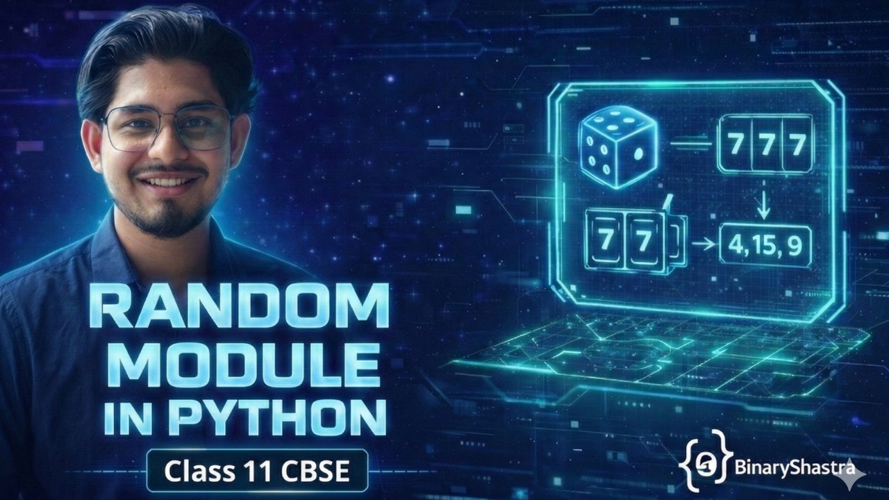 Random Module in Python | Class 12 CBSE 2026 | Complete Board Exam Preparation 🔥