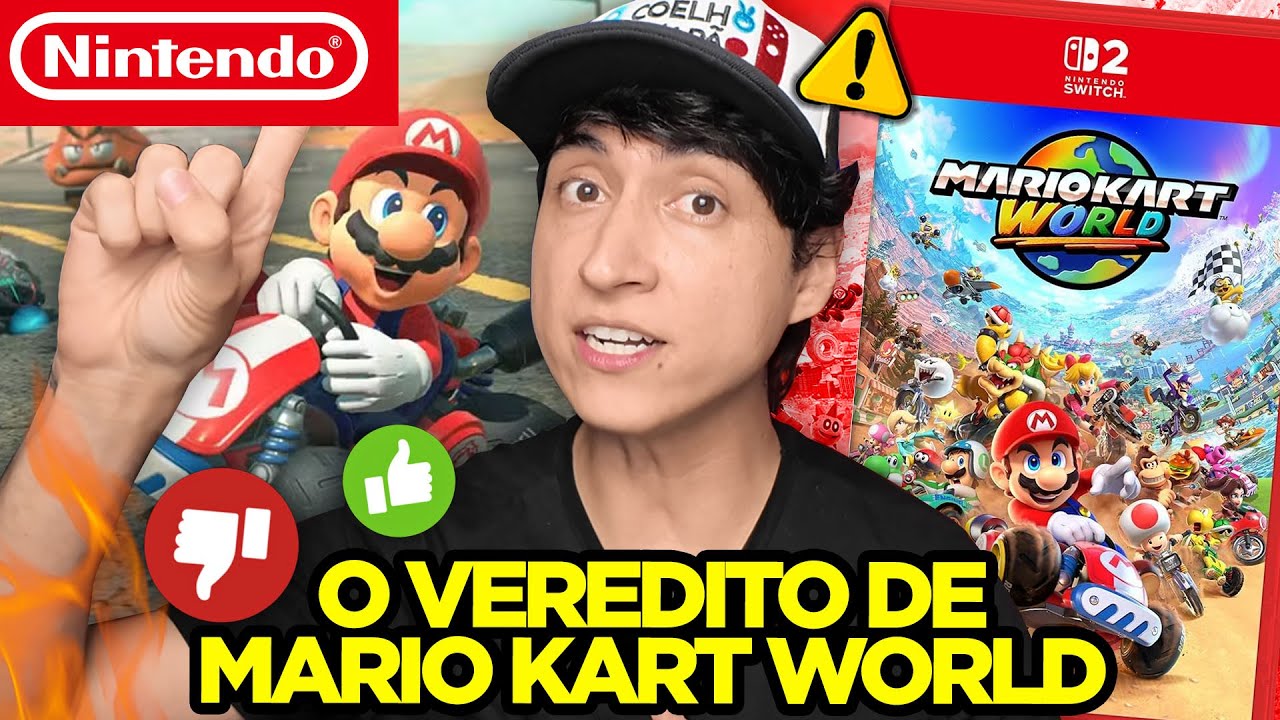 O que verdadeiramente achei de Mario Kart World, vale a pena? | Minha Análise COMPLETA