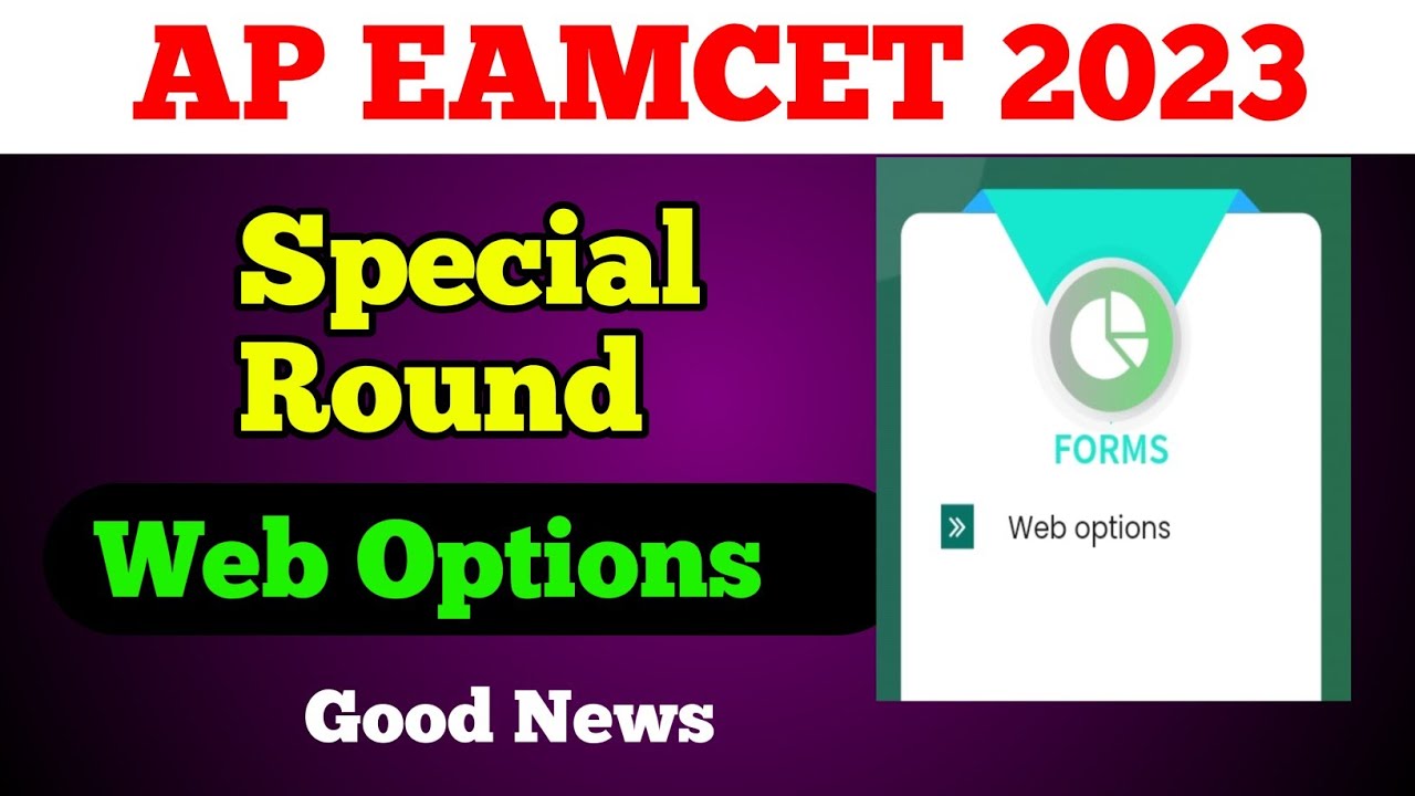 ap eamcet special round web Options 2023|ap eamcet 2023 special Round web options