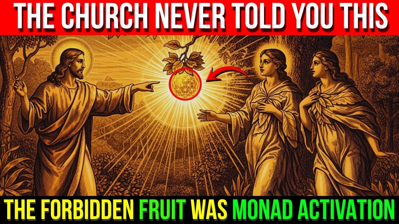 The Forbidden Fruit Was Not A Sin —  It Was The Monad Activation The Demiurge Tried To Block