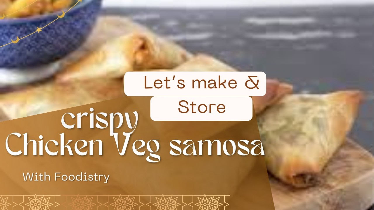 The Smart Snack Veg Samosas – Store, Fry, Repeat