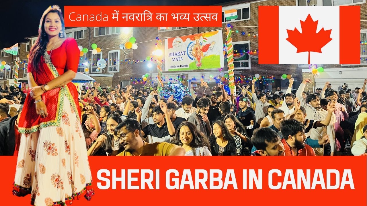 Sheri Garba in Canada | Outdoor garba event in Canada | Navratri in Canada | Etobicoke Sheri Garba|