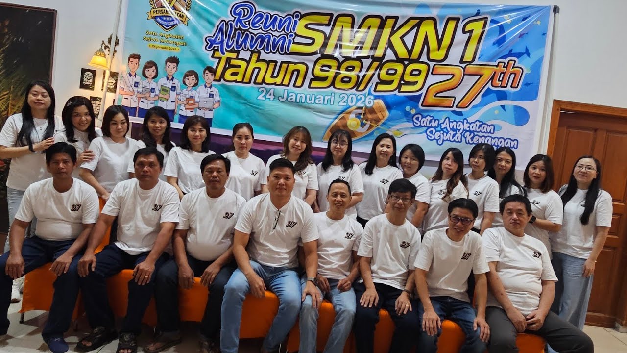 Reuni Alumni SMKN1 Tahun 98/99 ( 27th ) Dumai Riau ( 24/01/2026 )