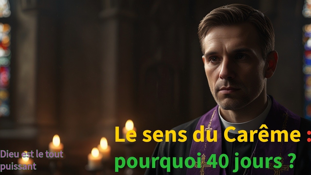 Le sens du Carême : pourquoi 40 jours ?