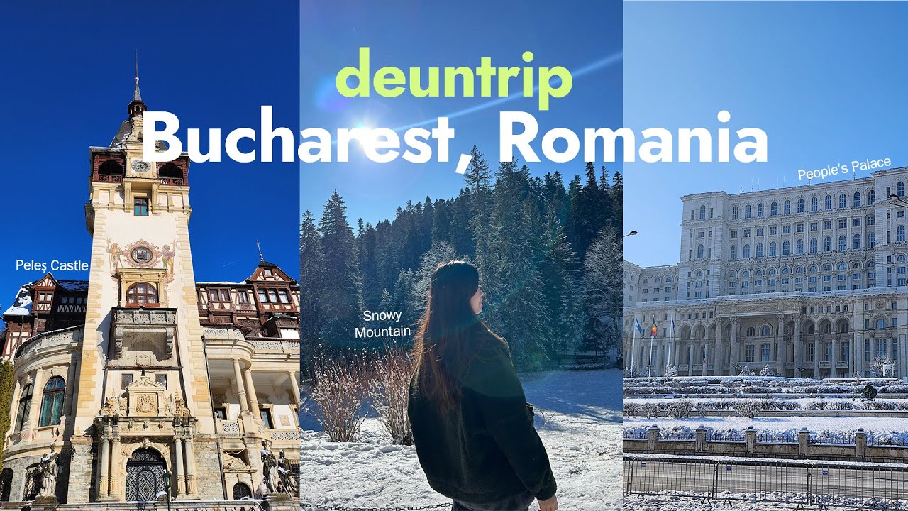 🇷🇴 루마니아 혼자여행 브이로그 | 부쿠레슈티 (올드타운, 펠레슈성, 브란성, 브라쇼브, 인민궁전, 루마니아 간식)