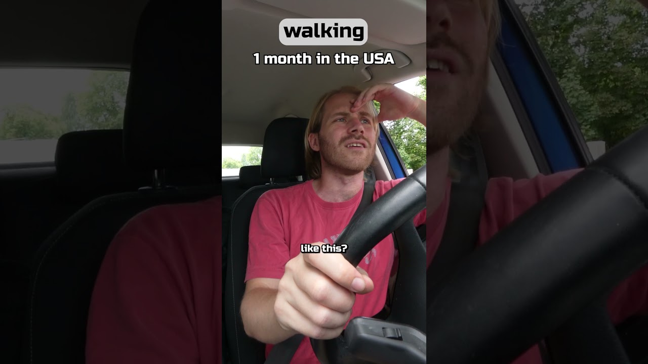 1 day vs 10 years in the USA | Walking 🚶🚗🌳