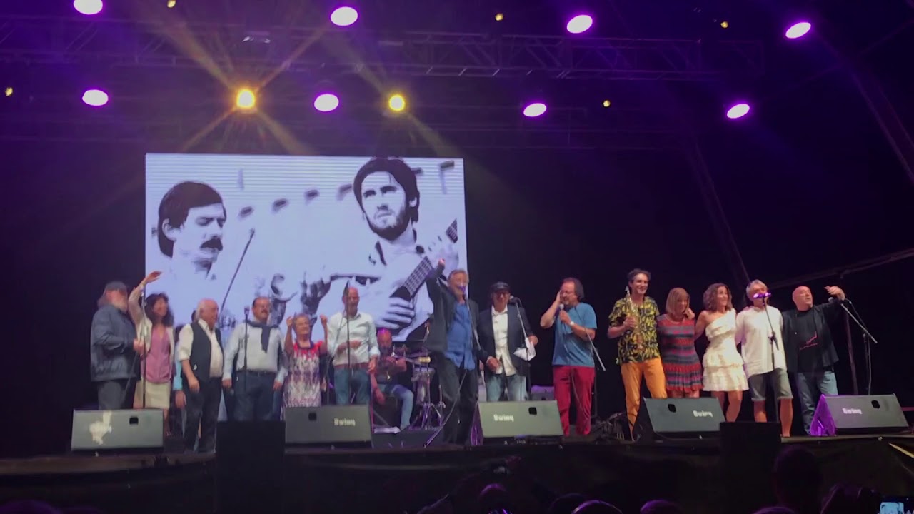 Levantate morenita -Todos en el homenaje a Candeal