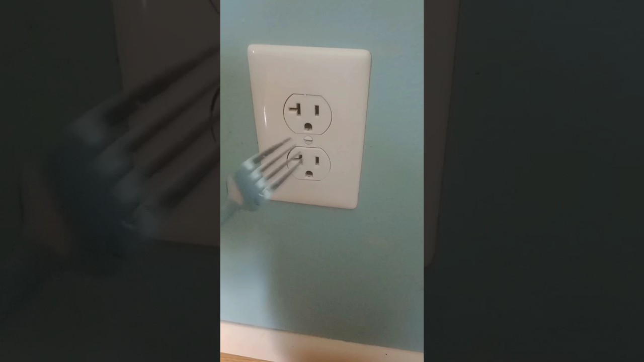 Putting a fork inside an outlet