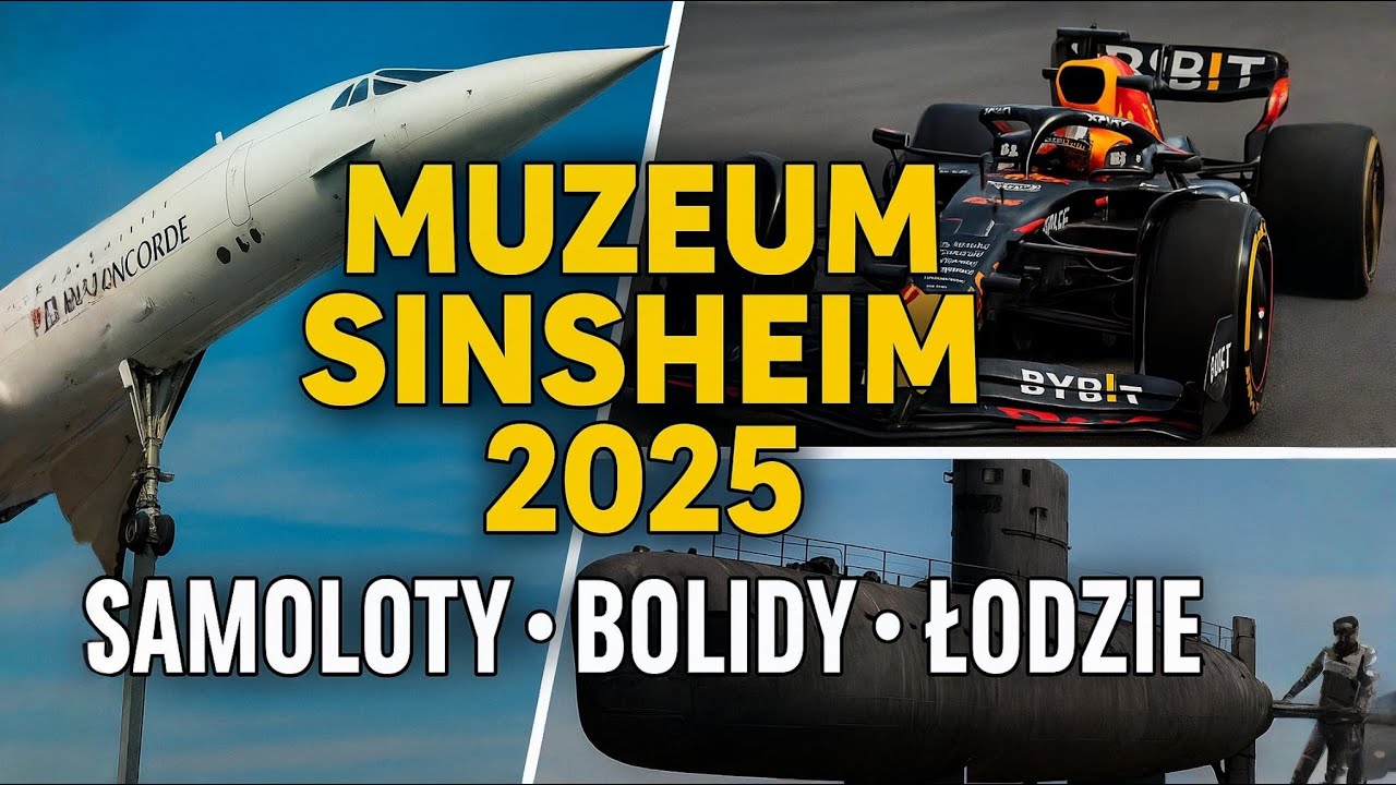 🚀 Muzeum Sinsheim 2025 &ndash; Samoloty, Łodzie Podwodne i Motorsport w Niemczech! 🏎️✈️⚓