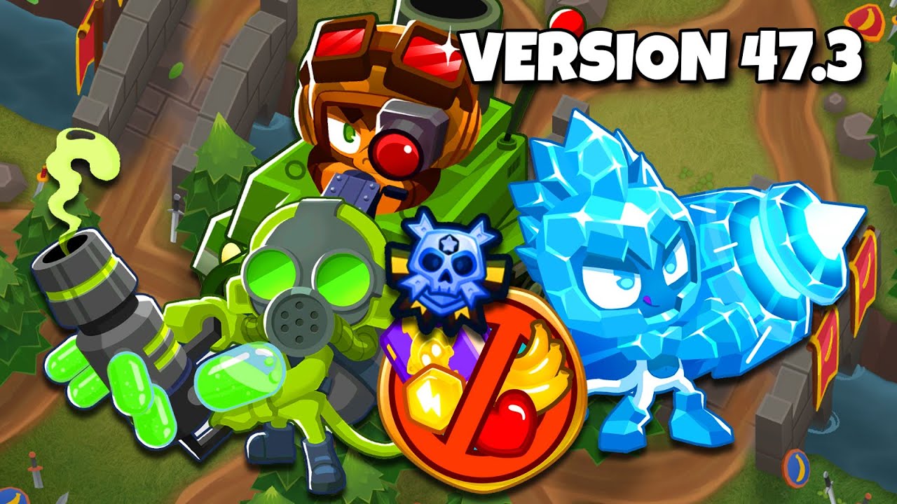 [BTD6] Ravine CHIMPS Black Border w/ Churchill, Bloon Solver & Icicle Impale