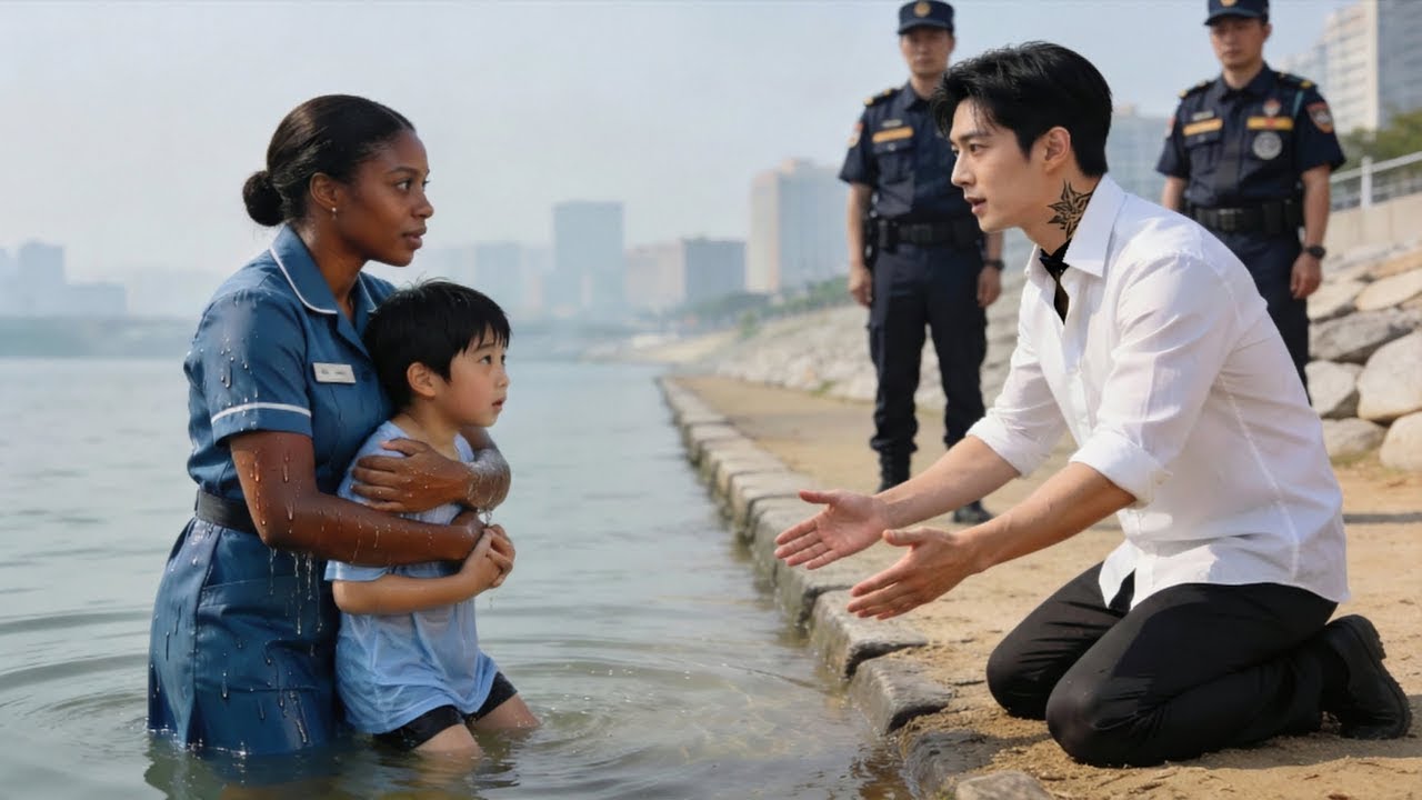 Black Waitress Dives Into River to Save Drowning Boy — Unaware He’s Korean Mafia Boss’ Son