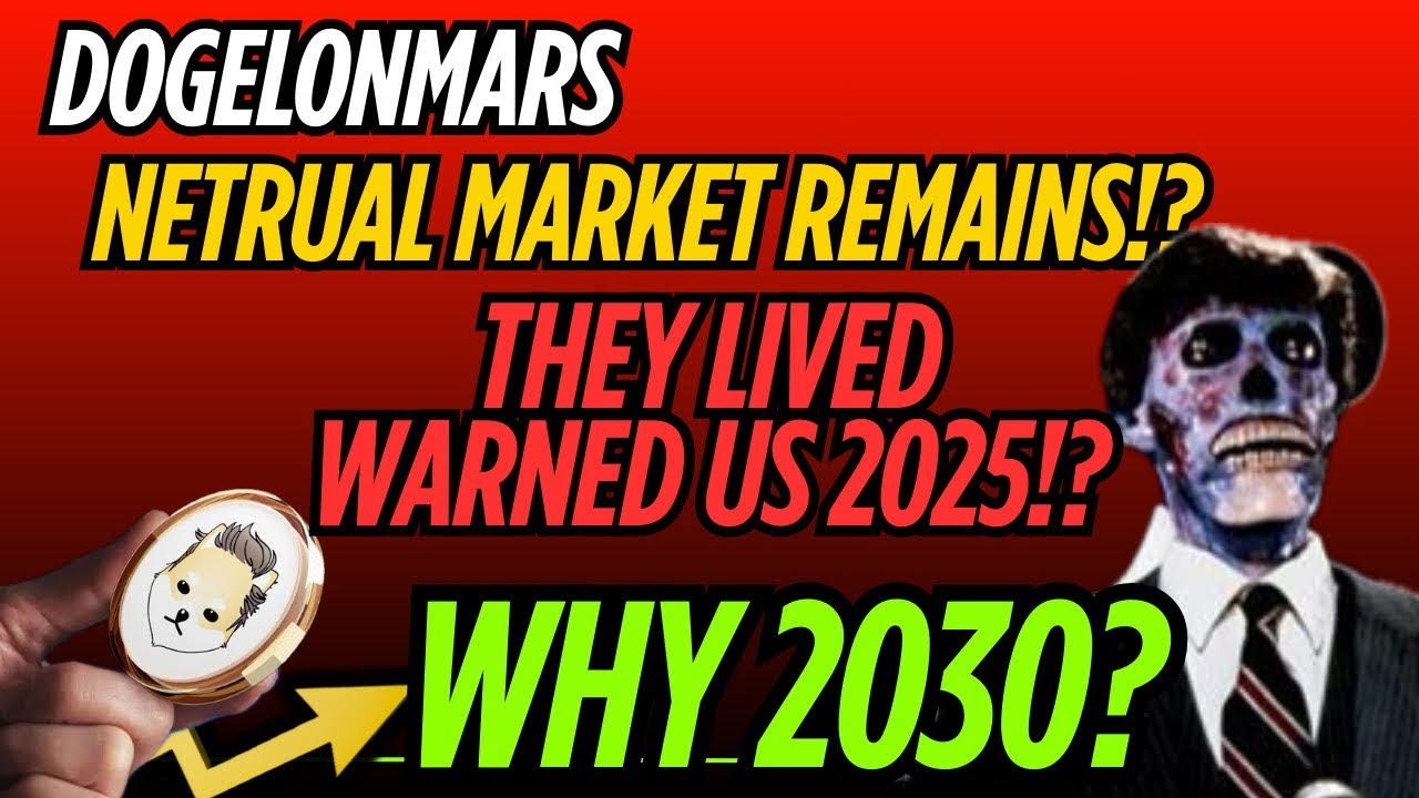 DOGELON MARS UPDATE CRYPTO BY 2030 THE HUMAN POWER ELITE!?