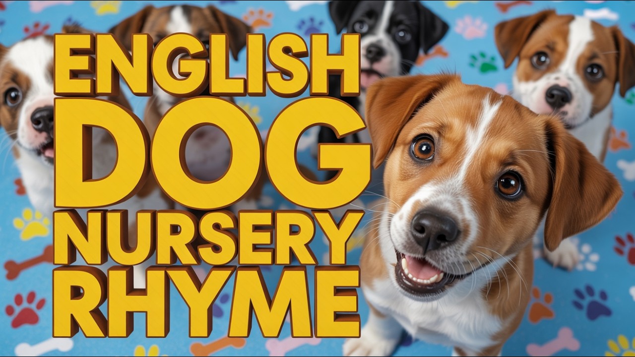 Puppy Colors Song for Children | Fun Dog Music Video Teaching Kids Red Blue Green Yellow