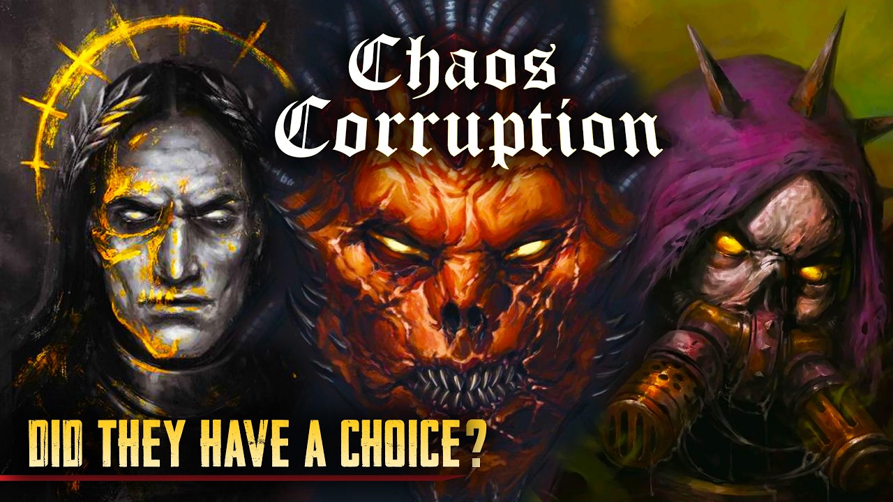 Is Falling to Chaos a Choice or is it inevitable? CHAOS CORRUPTION - Warhammer 40K LORE DISCUSSION