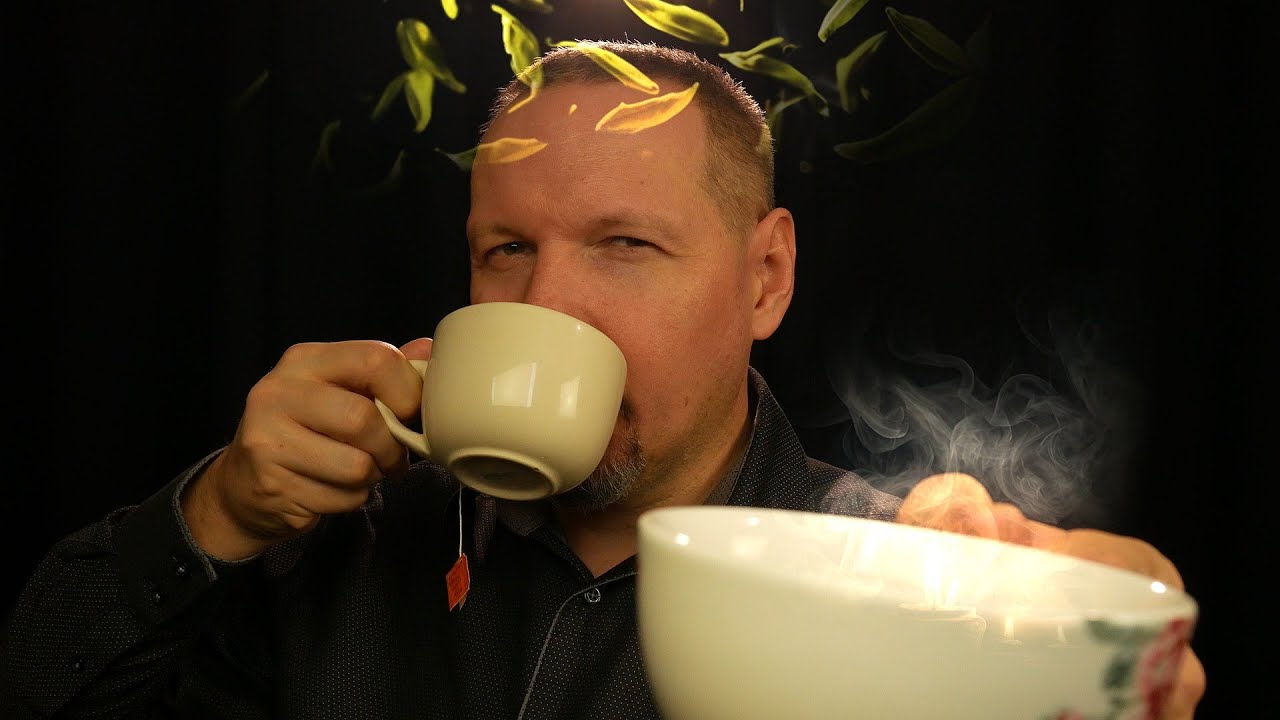 ASMR 🎧 W | Odprężająca degustacja herbat smakowych VIII - (szept)