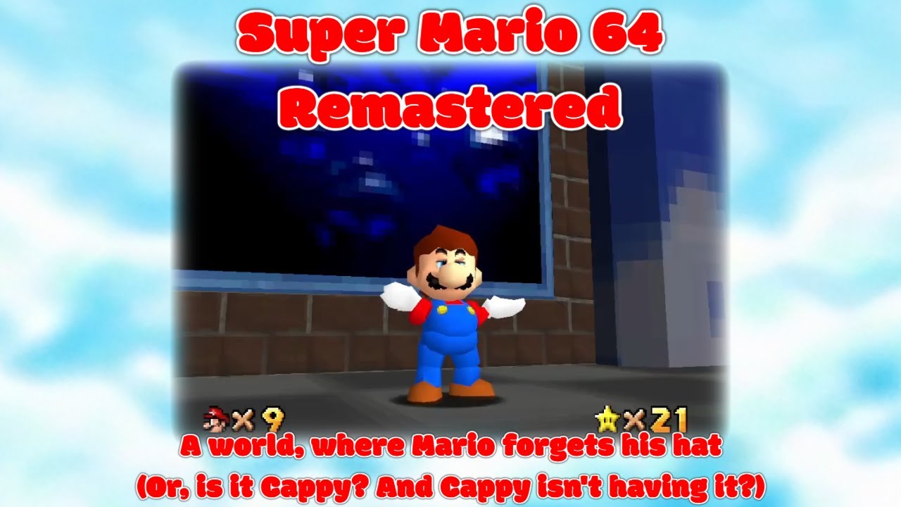 【Super Mario 64: Remastered】Full Playthrough | No Commentary