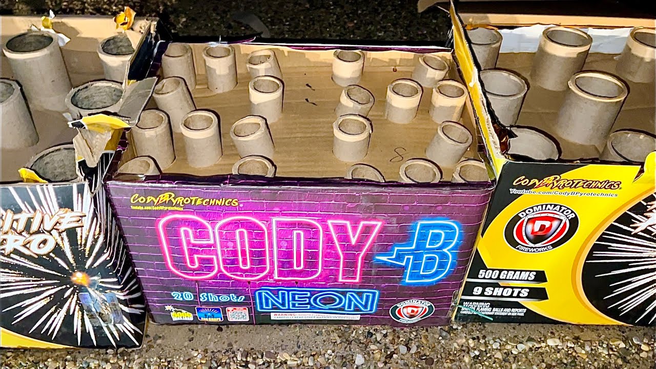 CODY B NEON & Positive Pyro Firework by Dominator/CodyBPyrotechnics