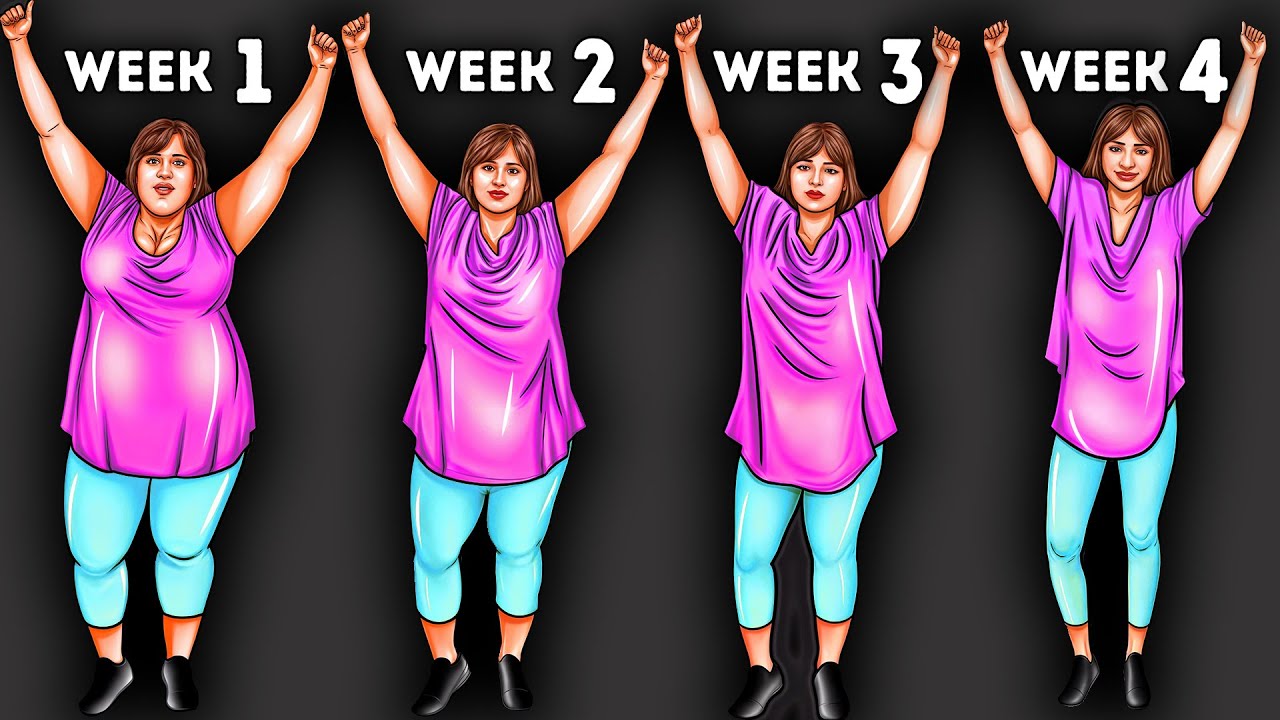 4 WEEKS FULL BODY WORKOUT AT HOME | LOSE WEIGHT FAST
