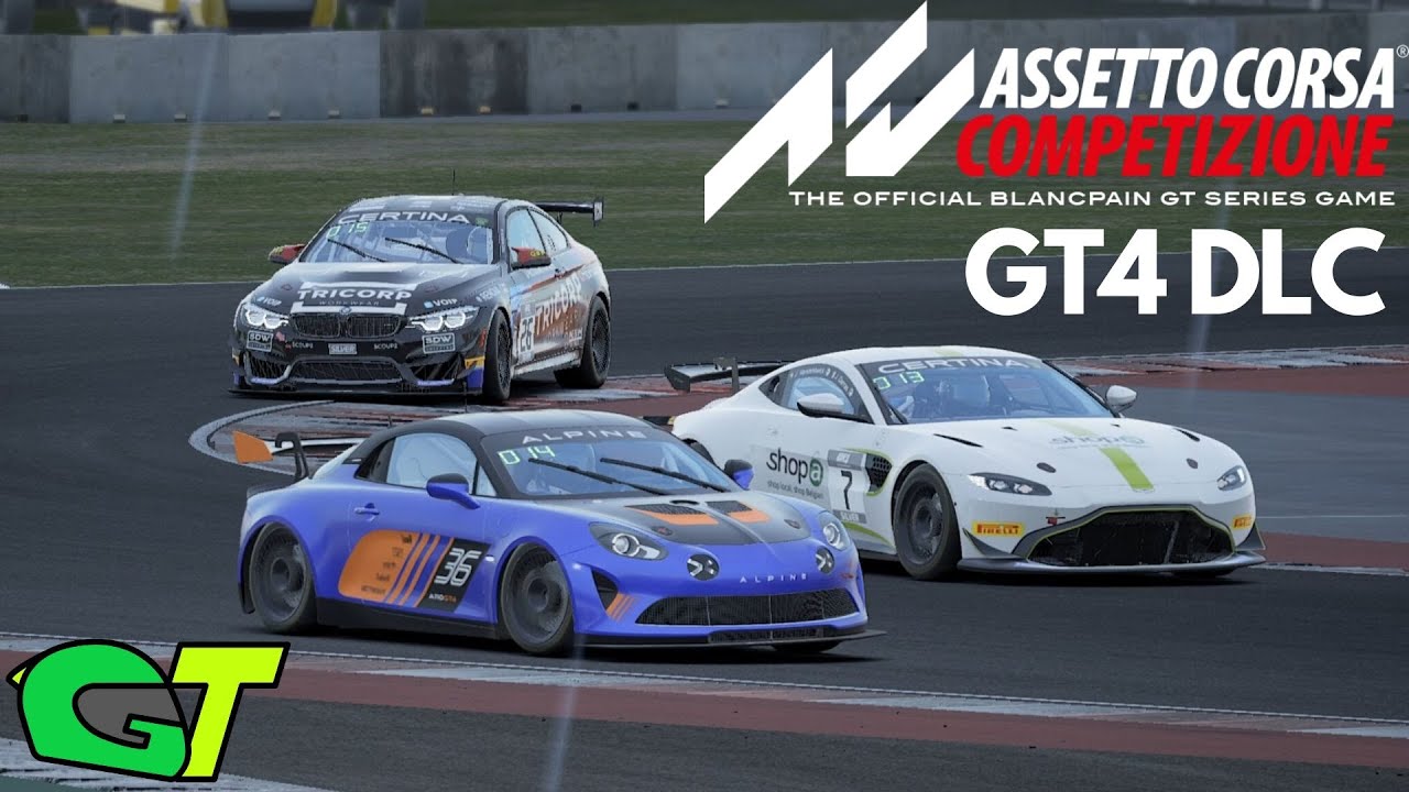 ACC - GT4 Pack is Here! Testing the Alpine in the Rain at Misano