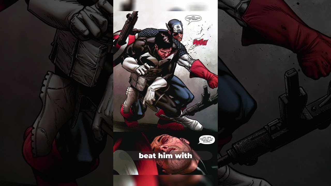 Why the Punisher REFUSES to fight Captain America #comics #marvel