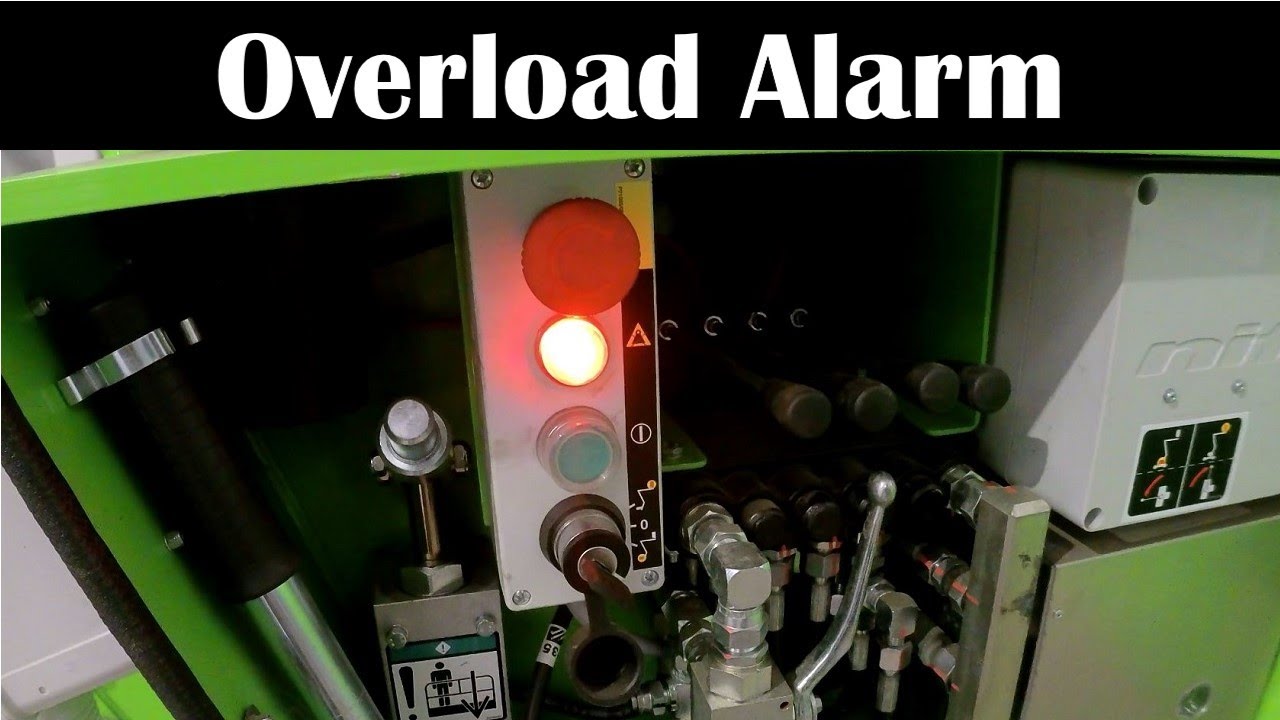 Niftylift HR12 SP34 NDE  Overload Alarm FIX and  Cage Weight Calibration