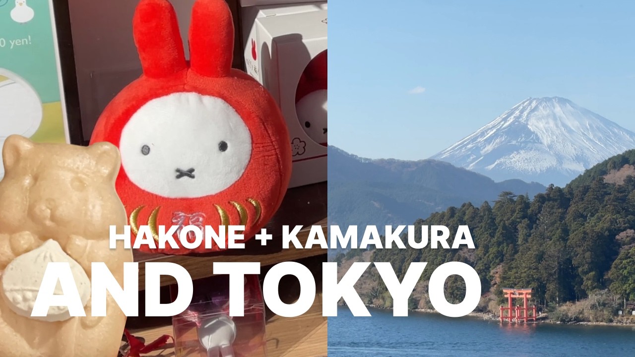 Хаконе | Камакура | Токио – teamLab, Музей Гибли и гора Фудзи зимой | видеоблог без звука