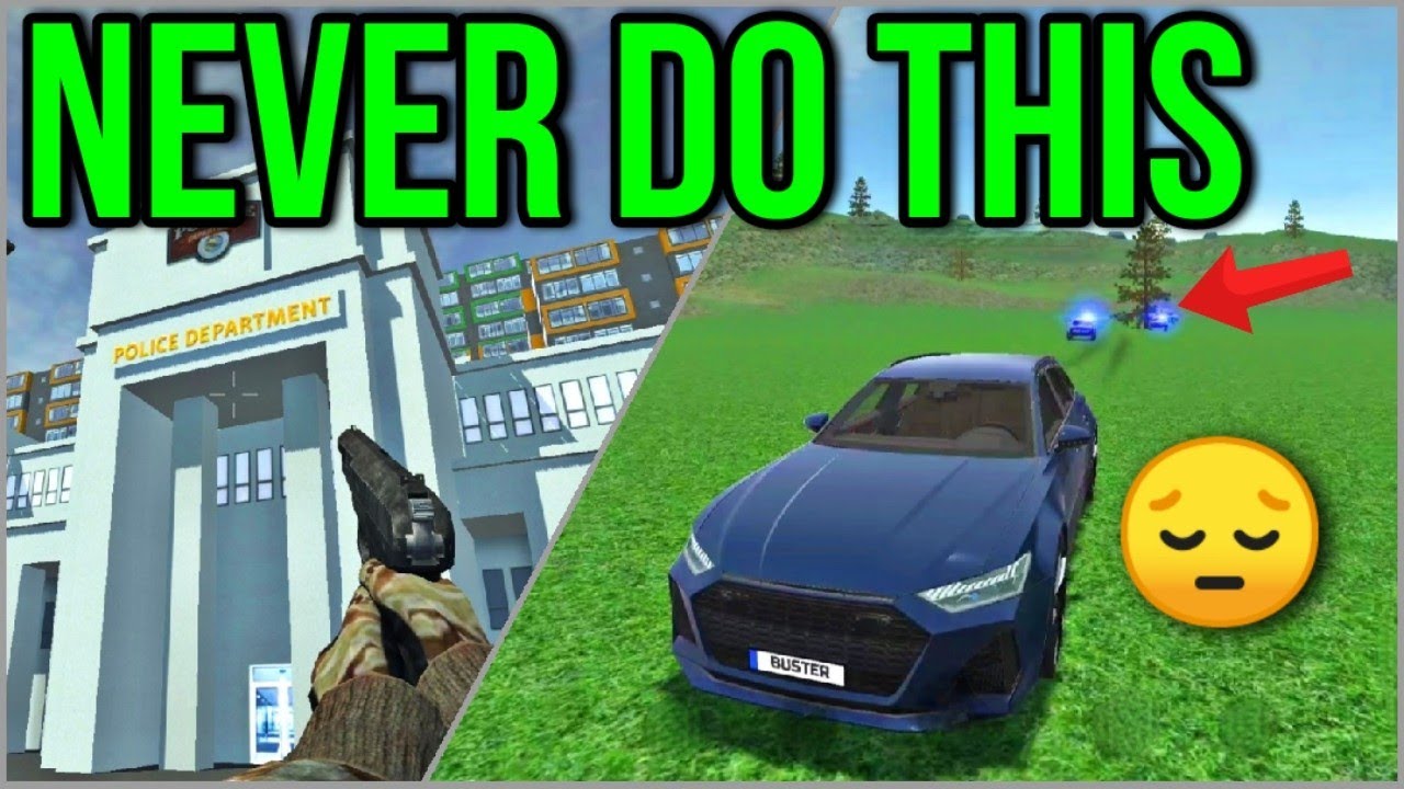 Never Shoot at Police Station - Car Simulator 2