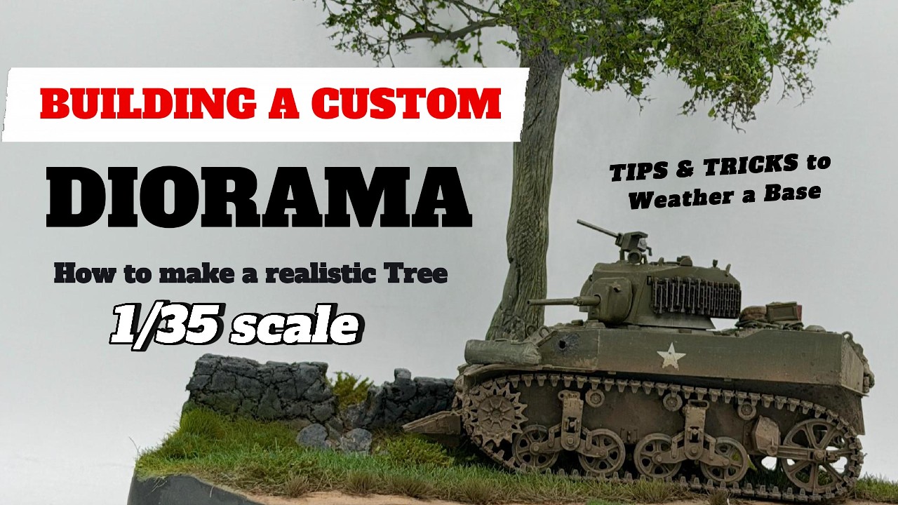 Lets Make a Diorama Part 1 #diorama #scalemodel 