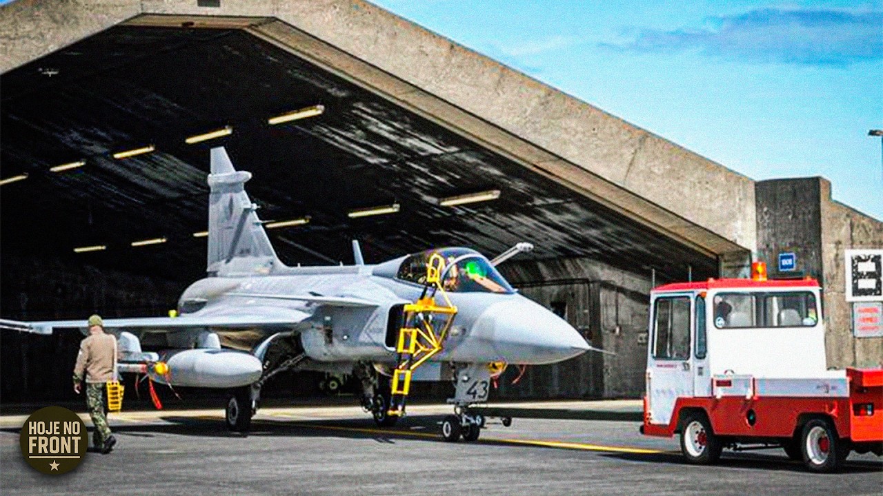 Finalmente: BRASIL atualiza seu novo caça GRIPEN e choca o MUNDO!