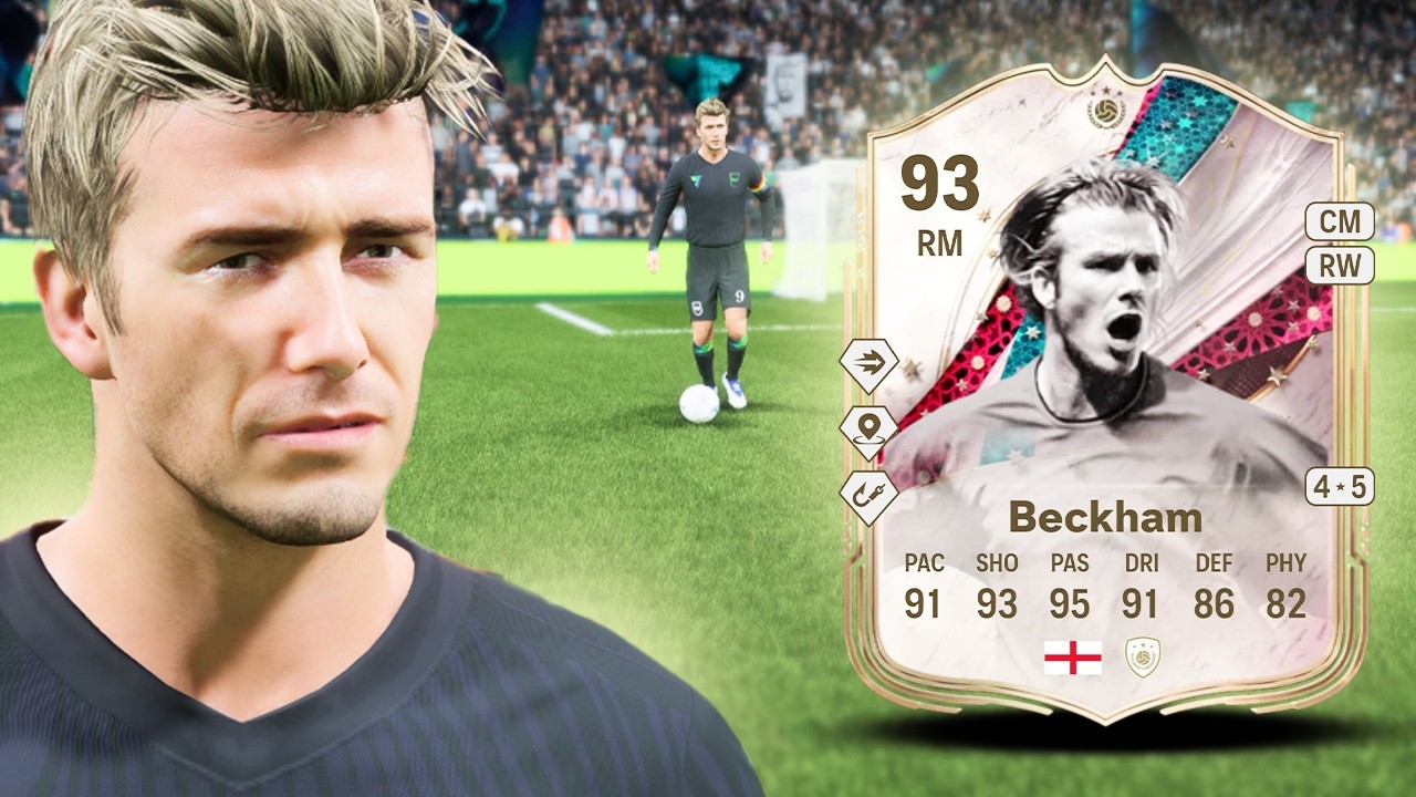 Обзор игрока 93 Бекхэм, капитан национальной сборной, в FC 26 | FC 26 Ultimate Team