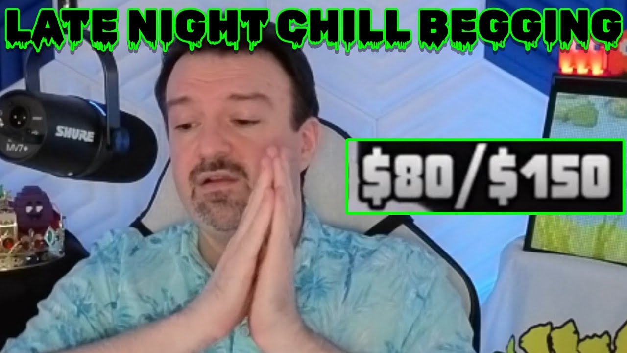 DSP Aggressive Crackhead Begging, Scolds & Guilt Trips Viewers Over Low Support 🙏🙏🙏