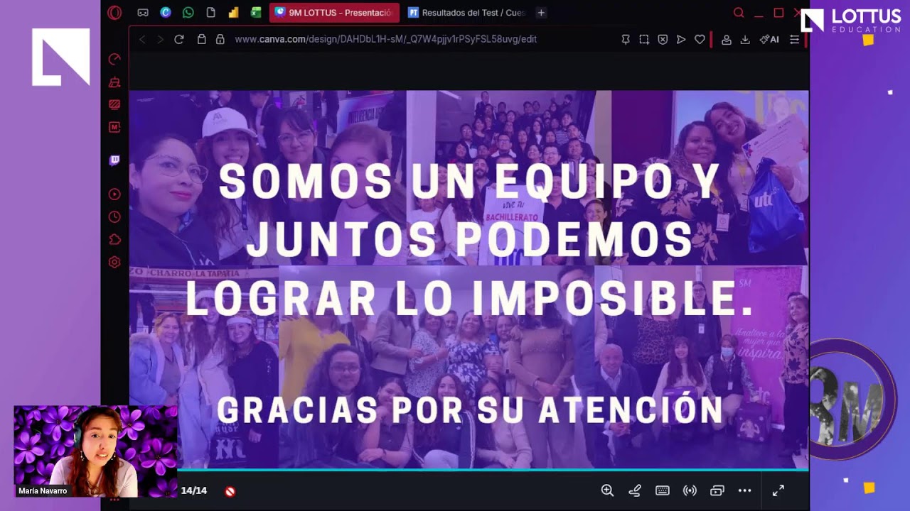 Jornada 8M Lottus