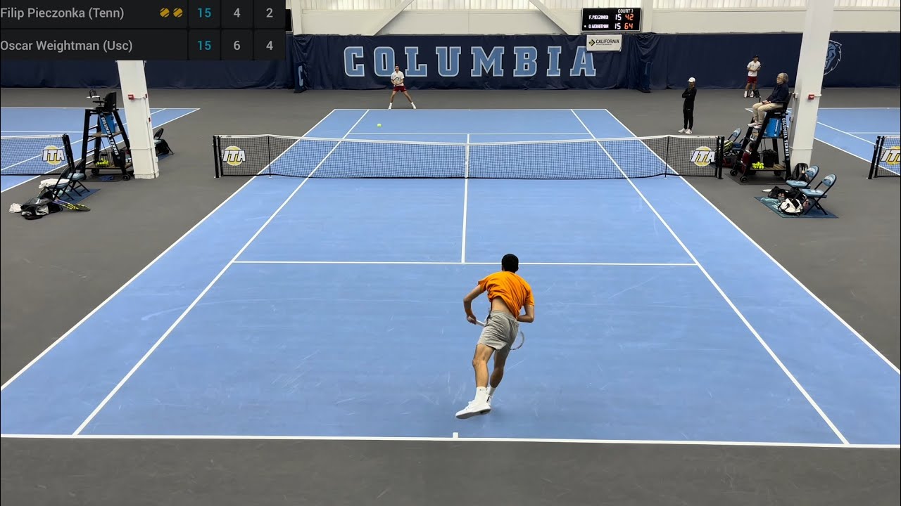 Oscar Weightman (USC) vs Filip Pieczonka (Tennessee)