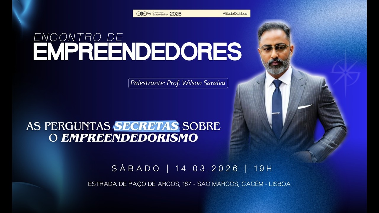 ENCONTRO DOS ENPREENDEDORES | PORF. WILSON SARAIVA