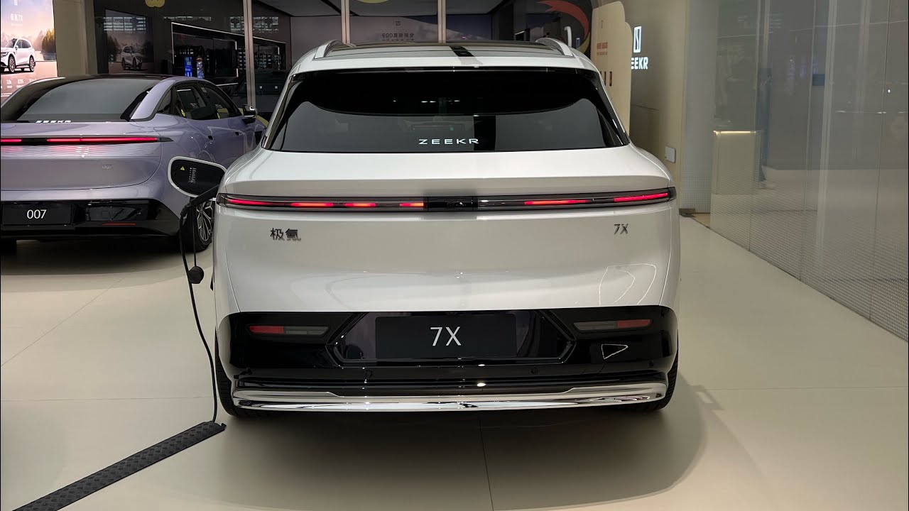 2025 ZEEKR 7x Electric SUV 780km range under $34,500 walk-around | Geely | China 🇨🇳