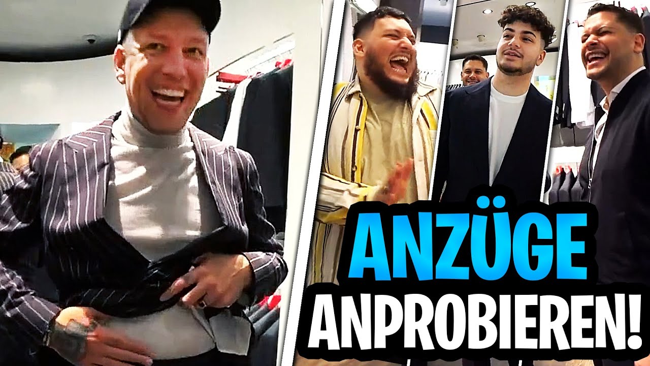 MONTE IM ANZUG?!😂 mit 
