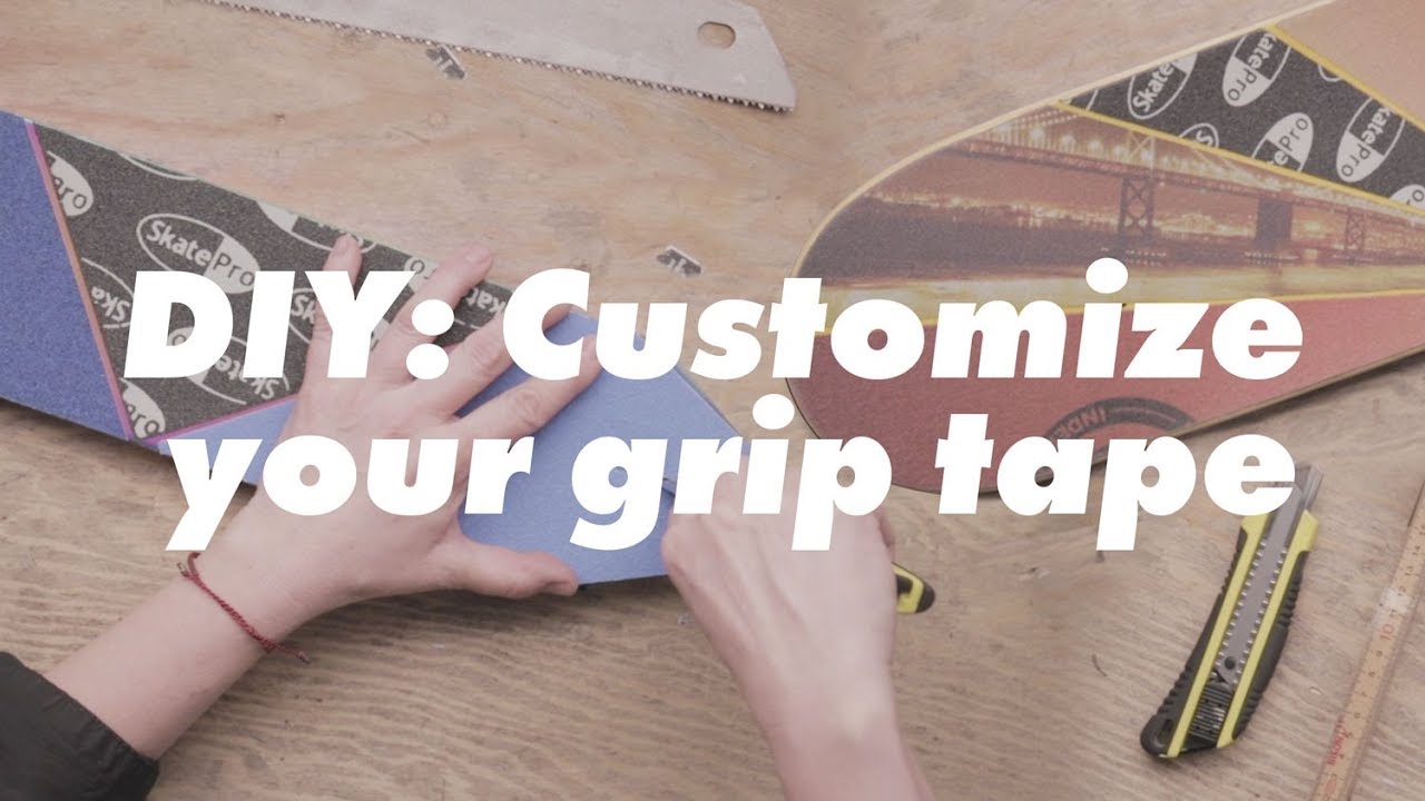 DIY: Customize your grip tape | SkatePro.com