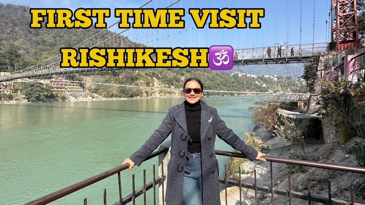 First Time in Rishikesh 🧘‍♀️ 