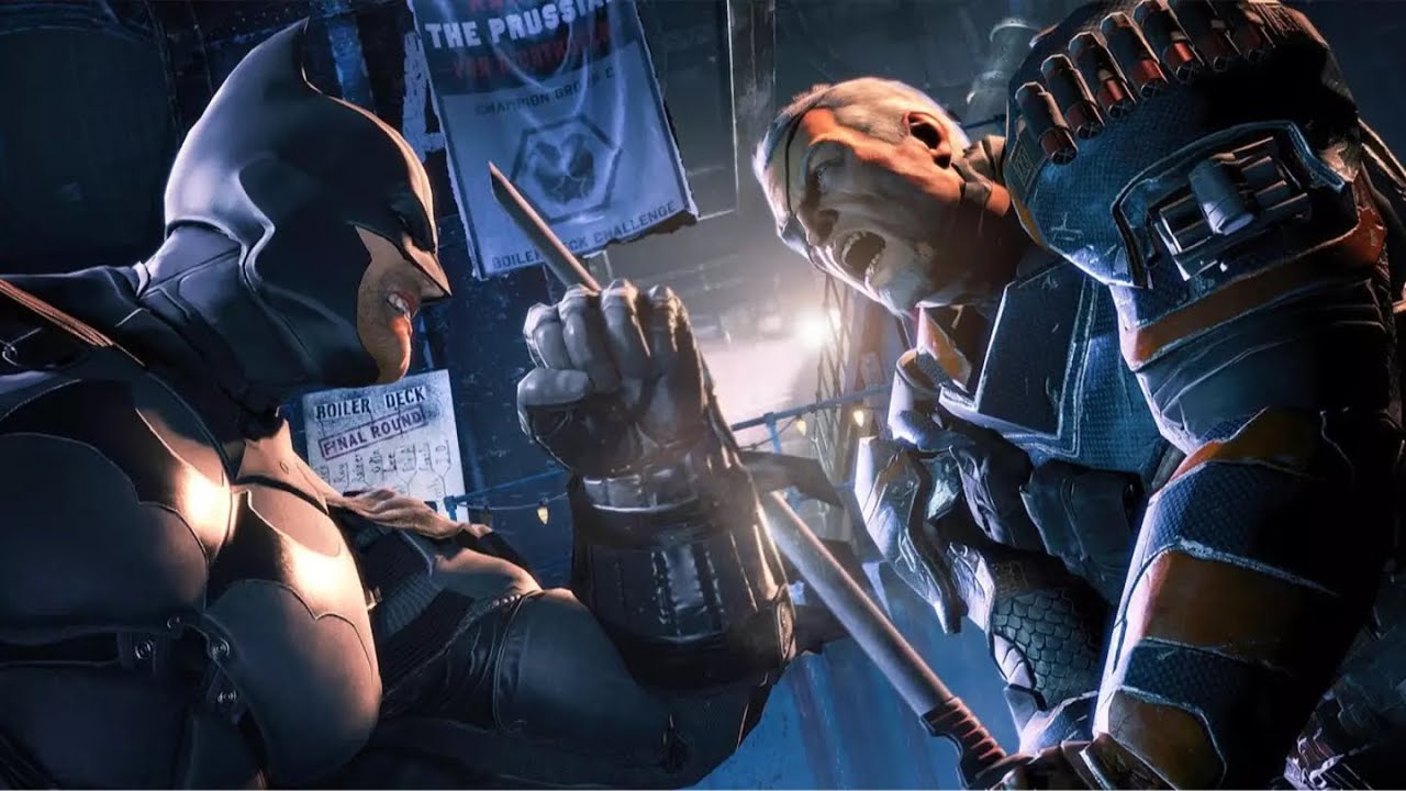 Batman vs Deathstroke (Boss Fight) | Batman: Arkham Origins FIRST Playthrough