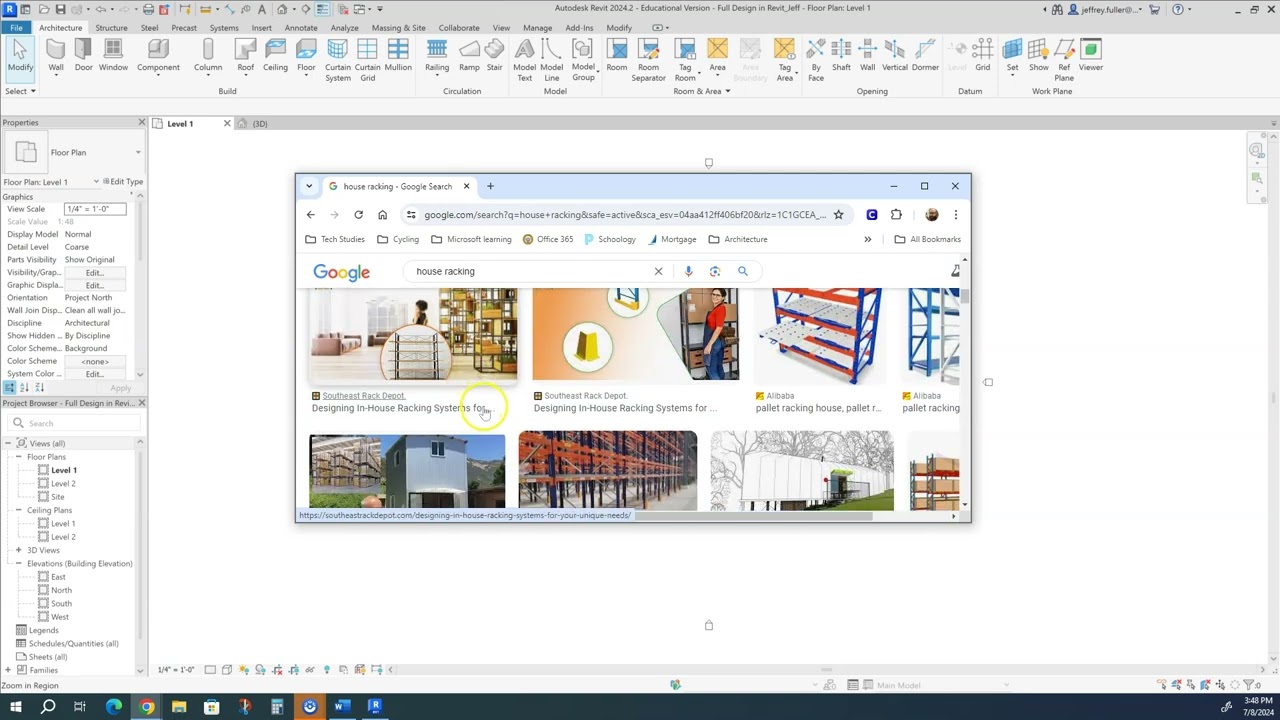 Full Design in Revit Pt  2
