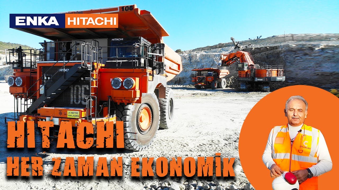 Bir Hitachi Hikayesi (A Hitachi Story) EX5600-6 Elektrikli Maden Ekskavatörü EH3500-3 Maden Kamyonu