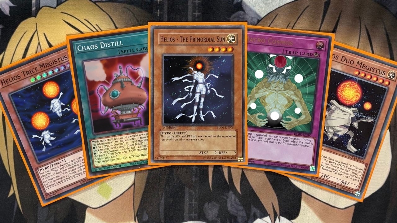 Обзор моей колоды Helios для Yu-Gi-Oh! после событий Maze of Muertos