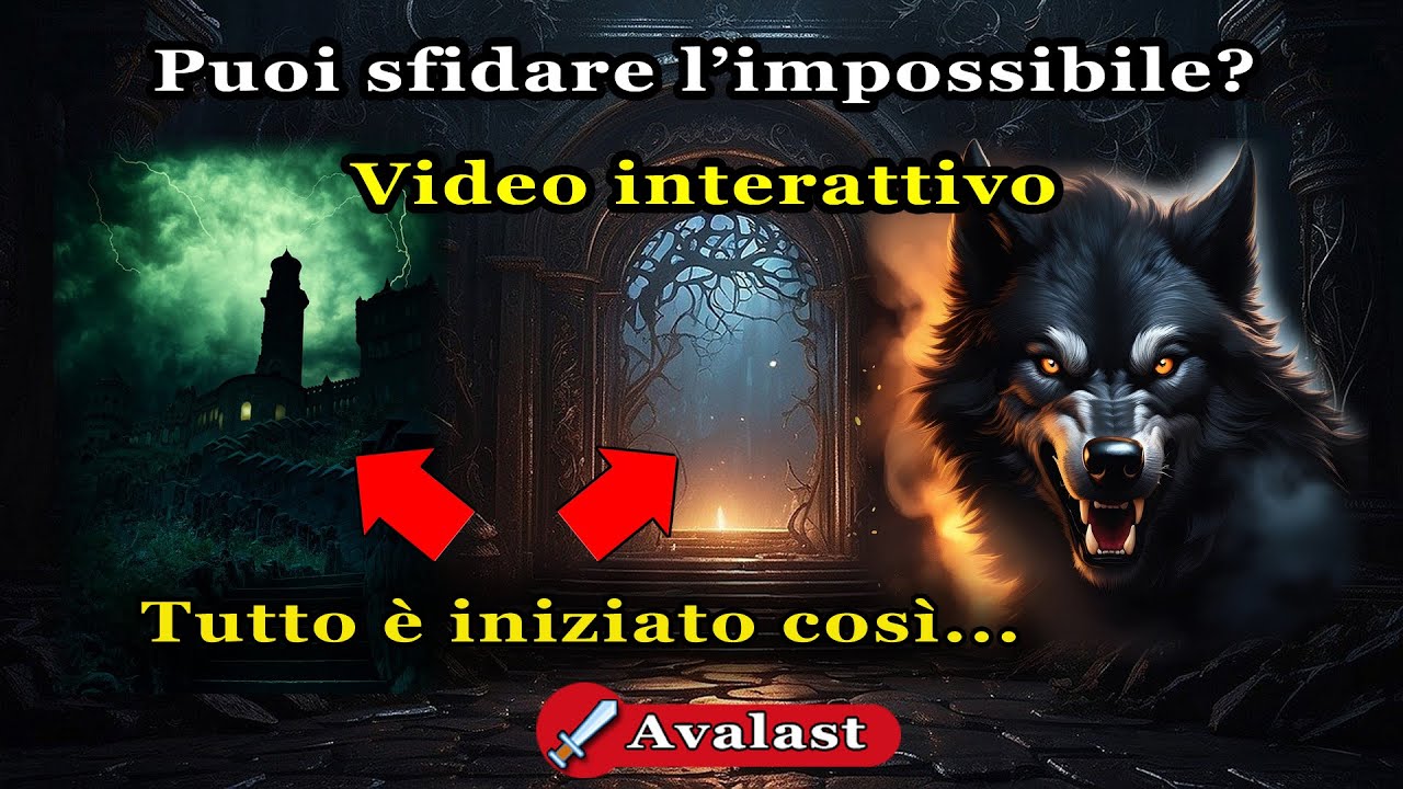 [TRAILER] Tutto &egrave; iniziato cos&igrave; -  Il castello stregato | Storia interattiva