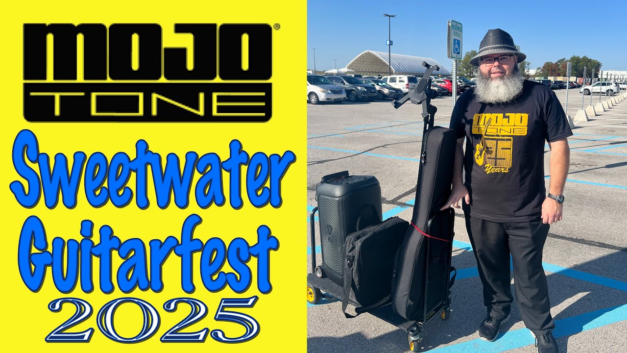 Mojotone Artist Willy Booger at Sweetwater Guitarfest 2025