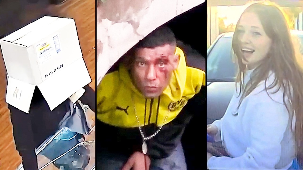 Thinking He's In The Clear - Robbery Fails #6