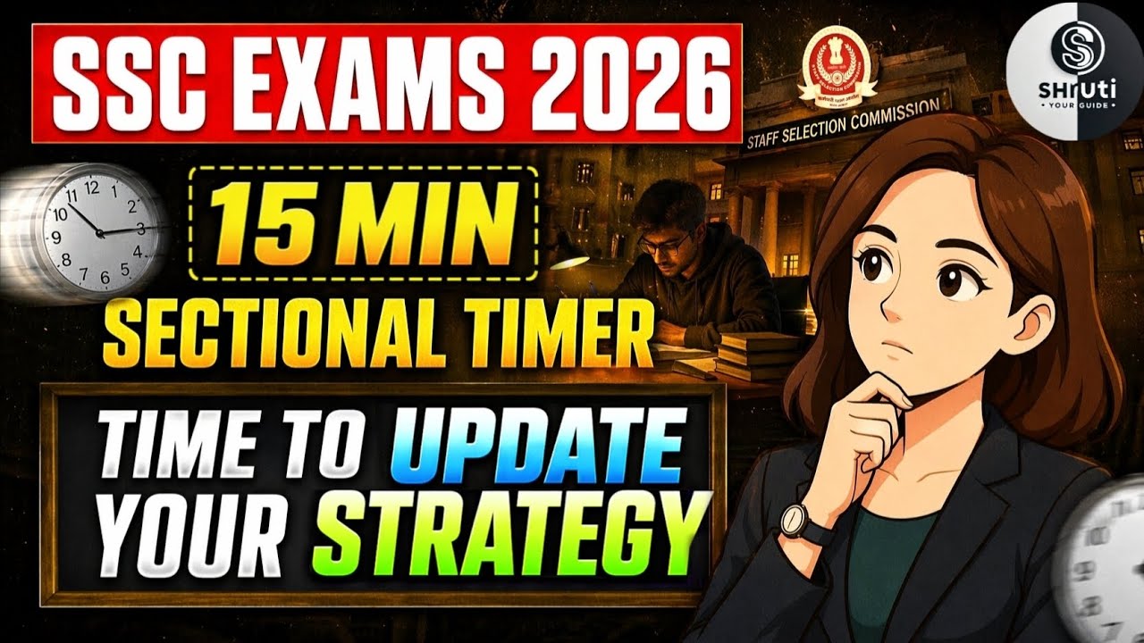 SSC CGL 2026 Preparation Changed? 🤯 15 Min Sectional Timer Truth- Nobody Told You This #ssccgl2026 🔥