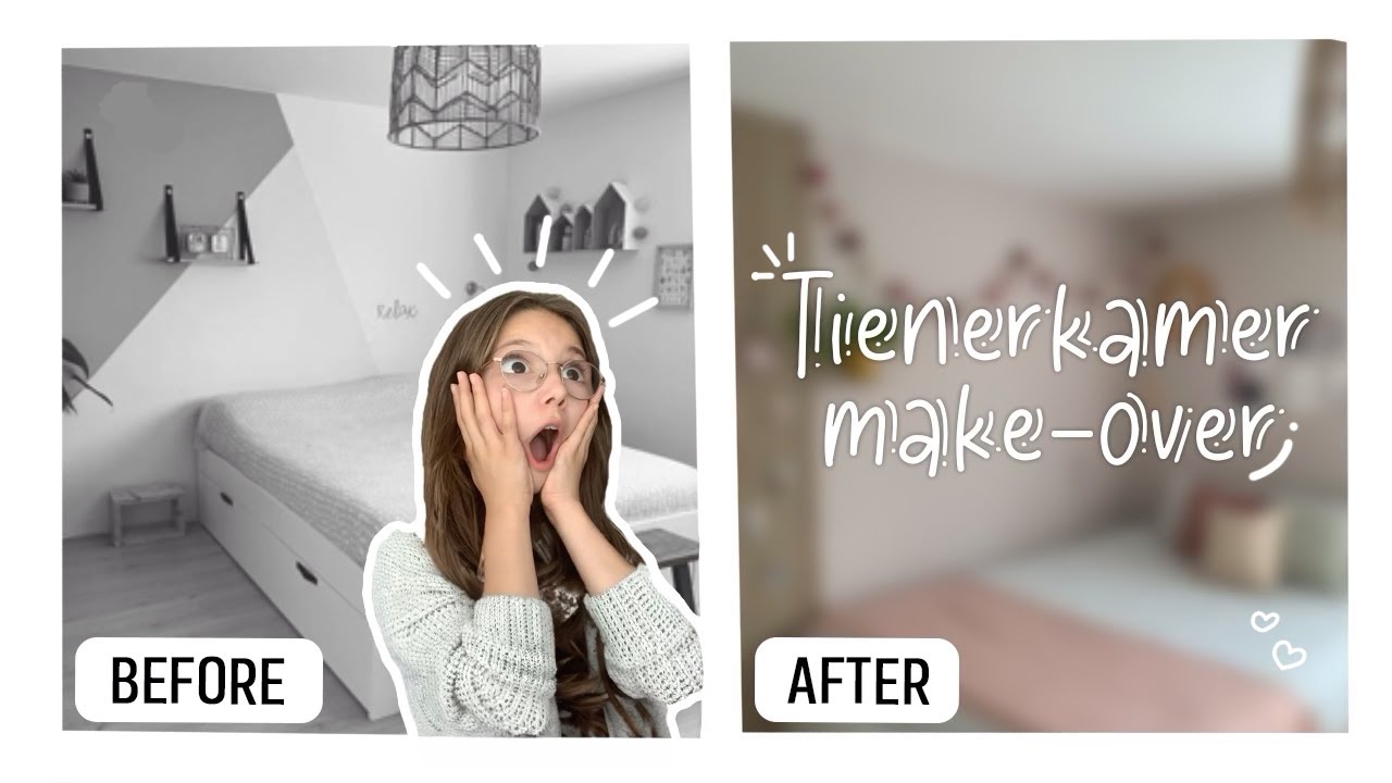 MIJN KAMER VERANDEREN NAAR EEN ECHTE TIENERKAMER! | Lizzy's Leven