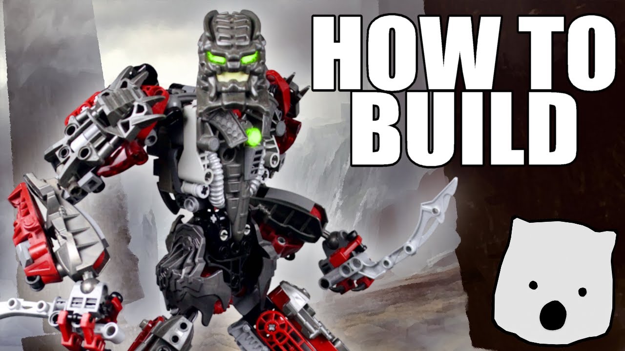 BIONICLE MOC - Tobduk - How to Build #25