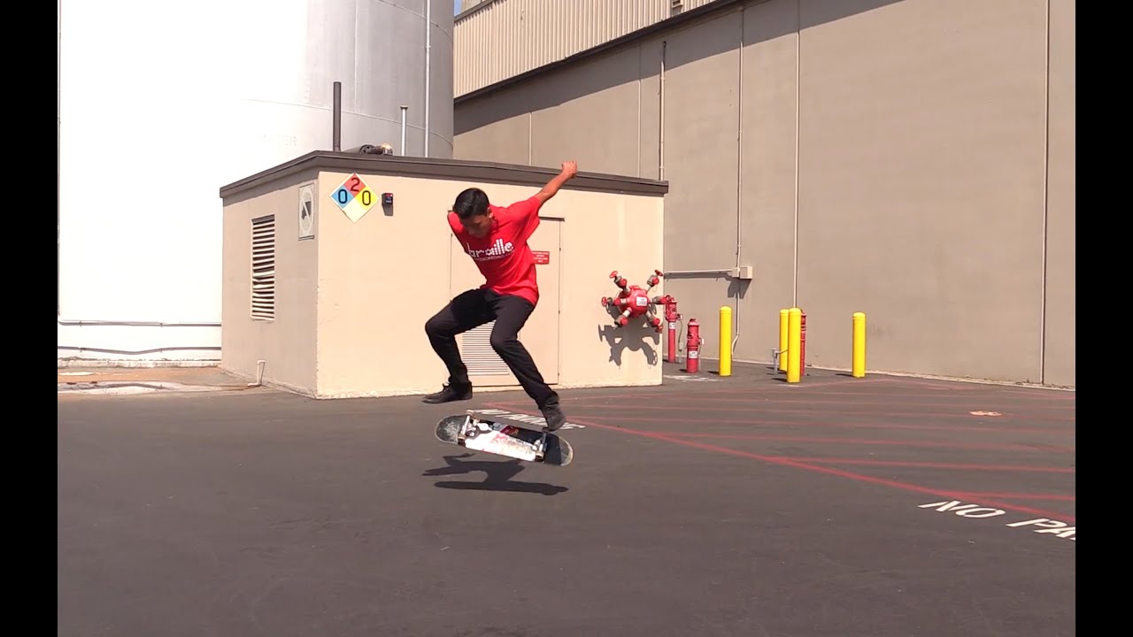 TODAY GABE LEARNS FULL CAB FLIPS