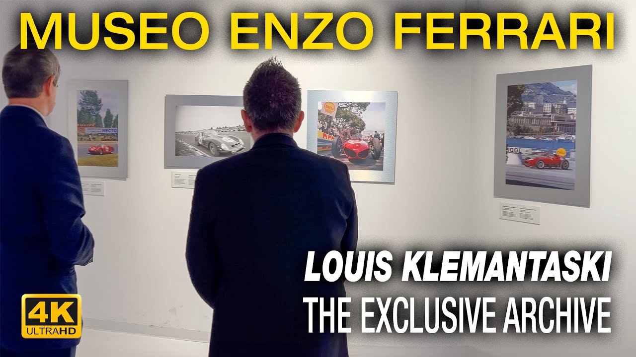 LEGGENDA FERRARI: Viaggio tra Arte e Motori con Louis Klemantaski (4K) 🏁